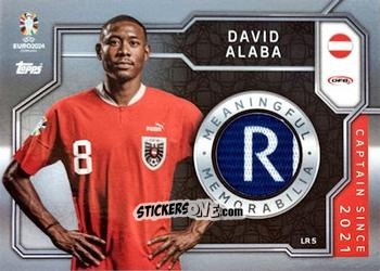 Sticker David Alaba - UEFA Euro 2024. Match Attax
 n. LR5 - Topps