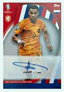 Cromo Cody Gakpo - UEFA Euro 2024. Match Attax
 n. AC-CG - Topps
