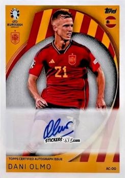 Cromo Dani Olmo - UEFA Euro 2024. Match Attax
 n. AC-DO - Topps