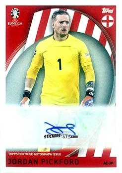 Sticker Jordan Pickford - UEFA Euro 2024. Match Attax
 n. AC-JP - Topps