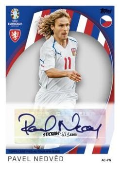 Cromo Pavel Nedvěd - UEFA Euro 2024. Match Attax
 n. AC-PN - Topps