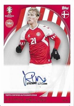 Figurina Rasmus Højlund - UEFA Euro 2024. Match Attax
 n. AC-RH - Topps