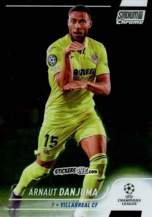 Sticker Arnaut Danjuma - Stadium Club Chrome UEFA Champions League 2021-2022
 n. 69 - Topps