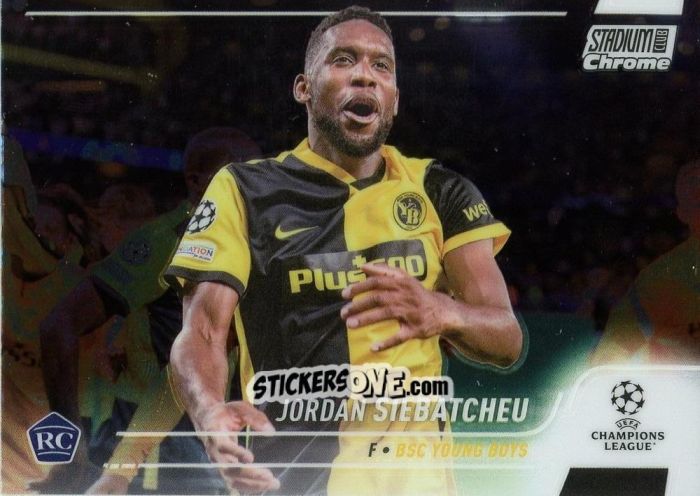 Figurina Jordan Siebatcheu - Stadium Club Chrome UEFA Champions League 2021-2022
 n. 70 - Topps