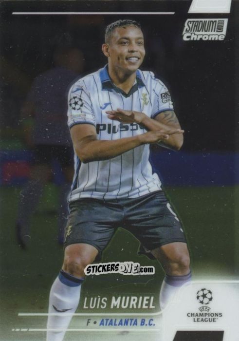Figurina Luis Muriel - Stadium Club Chrome UEFA Champions League 2021-2022
 n. 71 - Topps