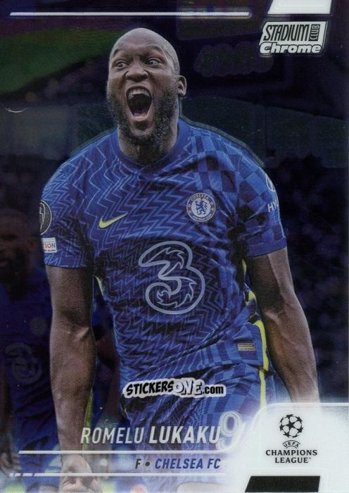 Cromo Romelu Lukaku - Stadium Club Chrome UEFA Champions League 2021-2022
 n. 72 - Topps