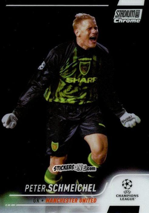 Figurina Peter Schmeichel - Stadium Club Chrome UEFA Champions League 2021-2022
 n. 84 - Topps
