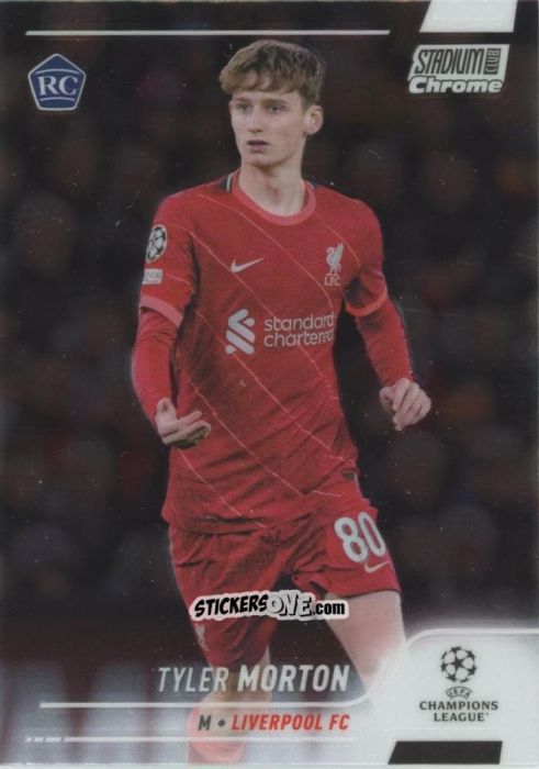 Sticker Tyler Morton - Stadium Club Chrome UEFA Champions League 2021-2022
 n. 92 - Topps