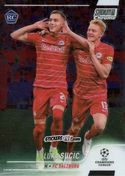 Cromo Luka Sucic - Stadium Club Chrome UEFA Champions League 2021-2022
 n. 93 - Topps