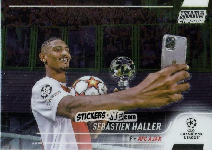 Sticker Sébastien Haller - Stadium Club Chrome UEFA Champions League 2021-2022
 n. 94 - Topps