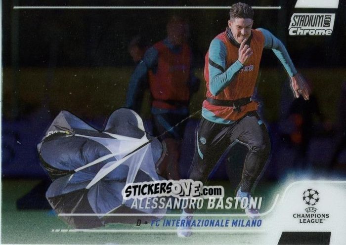 Sticker Alessandro Bastoni - Stadium Club Chrome UEFA Champions League 2021-2022
 n. 95 - Topps