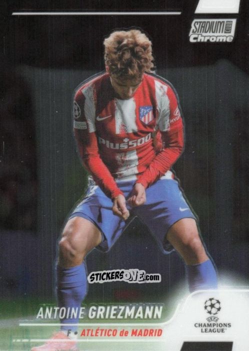 Sticker Antoine Griezmann - Stadium Club Chrome UEFA Champions League 2021-2022
 n. 96 - Topps