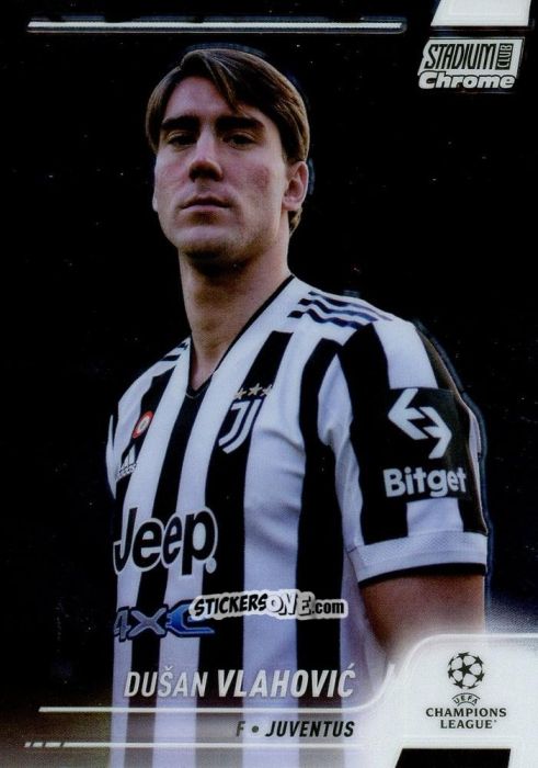 Figurina Dušan Vlahović - Stadium Club Chrome UEFA Champions League 2021-2022
 n. 98 - Topps