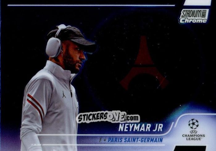 Figurina Neymar Jr - Stadium Club Chrome UEFA Champions League 2021-2022
 n. 100 - Topps