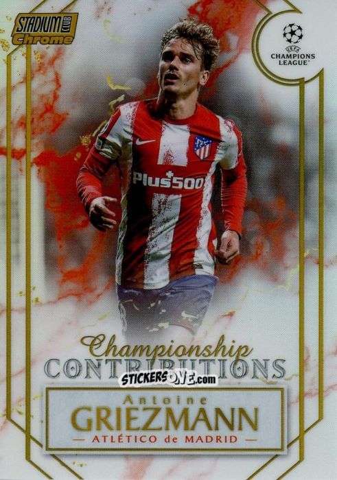 Sticker Antoine Griezmann - Stadium Club Chrome UEFA Champions League 2021-2022
 n. CC-AG - Topps
