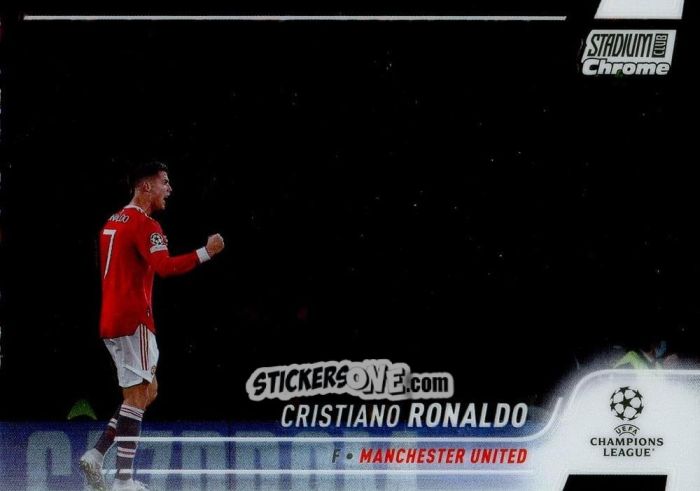 Figurina Cristiano Ronaldo - Stadium Club Chrome UEFA Champions League 2021-2022
 n. 7 - Topps
