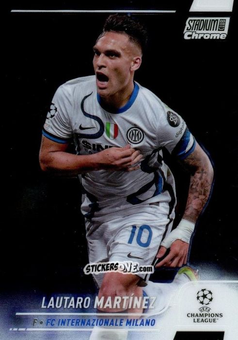 Figurina Lautaro Martínez - Stadium Club Chrome UEFA Champions League 2021-2022
 n. 10 - Topps