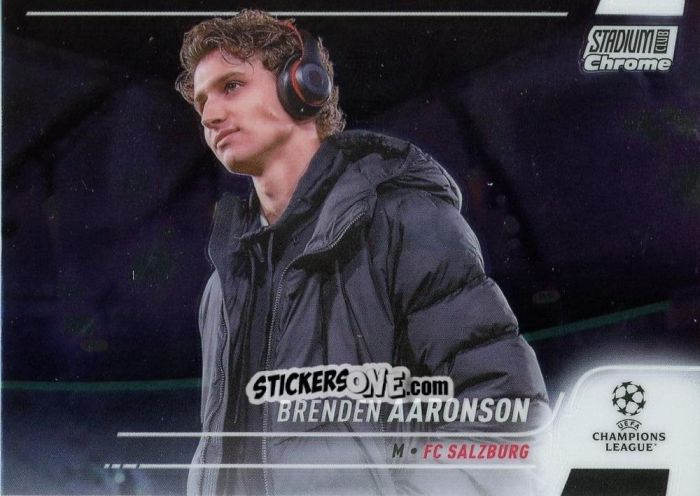 Sticker Brenden Aaronson - Stadium Club Chrome UEFA Champions League 2021-2022
 n. 15 - Topps