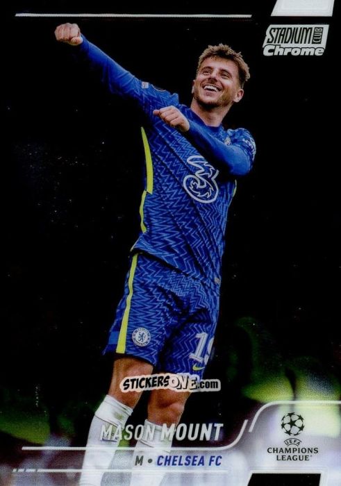 Cromo Mason Mount - Stadium Club Chrome UEFA Champions League 2021-2022
 n. 19 - Topps