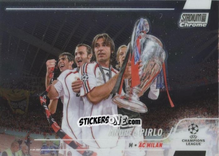 Sticker Andrea Pirlo - Stadium Club Chrome UEFA Champions League 2021-2022
 n. 21 - Topps