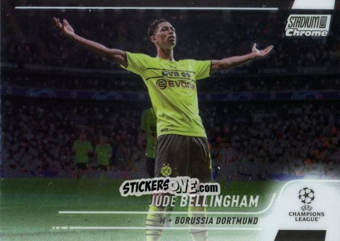 Cromo Jude Bellingham - Stadium Club Chrome UEFA Champions League 2021-2022
 n. 22 - Topps