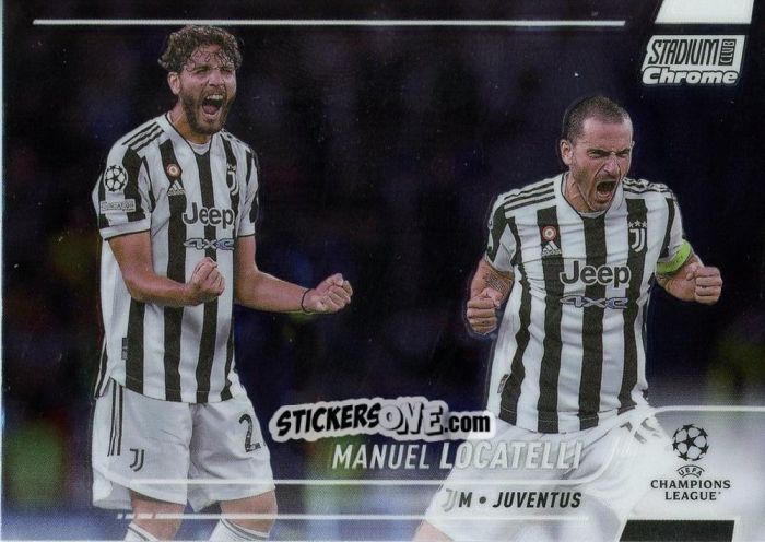 Cromo Manuel Locatelli - Stadium Club Chrome UEFA Champions League 2021-2022
 n. 27 - Topps
