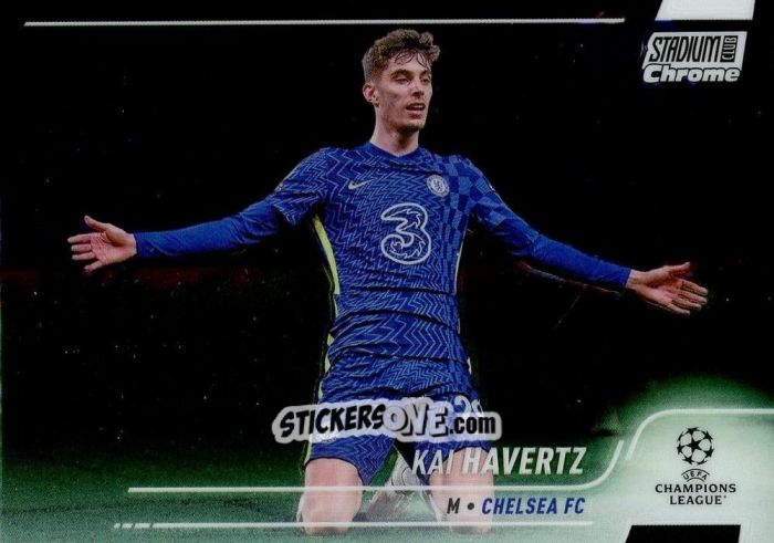 Figurina Kai Havertz - Stadium Club Chrome UEFA Champions League 2021-2022
 n. 29 - Topps