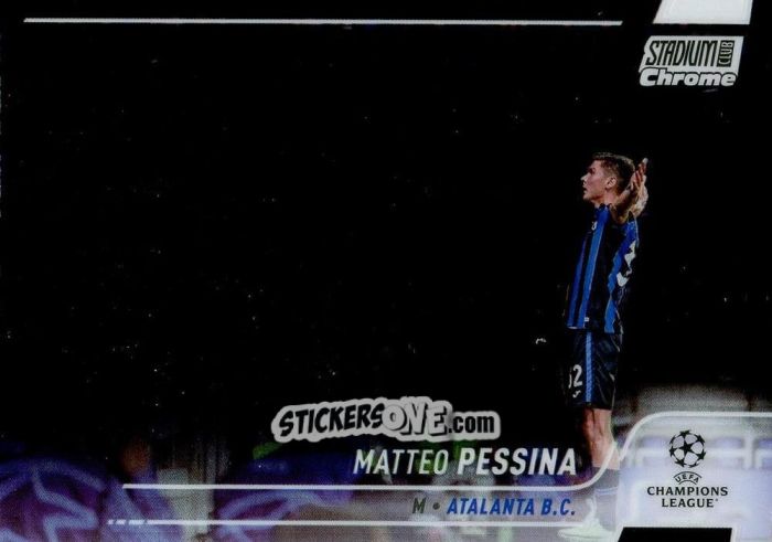 Sticker Matteo Pessina - Stadium Club Chrome UEFA Champions League 2021-2022
 n. 32 - Topps