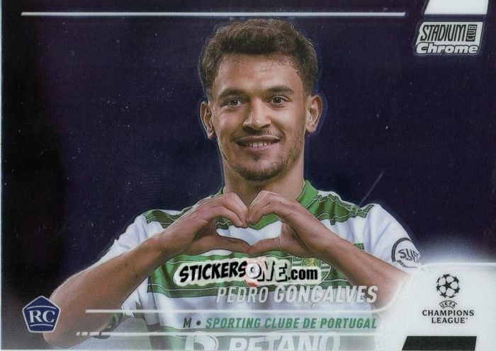 Sticker Pedro Gonçalves - Stadium Club Chrome UEFA Champions League 2021-2022
 n. 34 - Topps