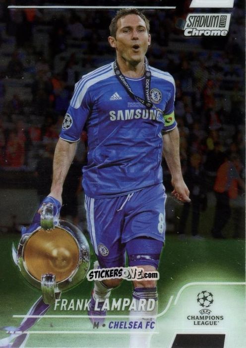 Figurina Frank Lampard - Stadium Club Chrome UEFA Champions League 2021-2022
 n. 36 - Topps