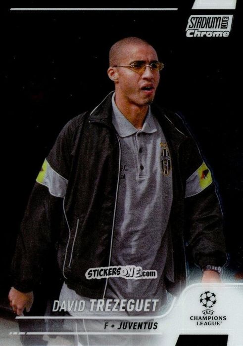 Sticker David Trezeguet - Stadium Club Chrome UEFA Champions League 2021-2022
 n. 38 - Topps