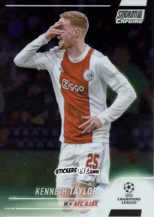 Cromo Kenneth Taylor - Stadium Club Chrome UEFA Champions League 2021-2022
 n. 43 - Topps