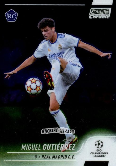 Sticker Miguel Gutiérrez - Stadium Club Chrome UEFA Champions League 2021-2022
 n. 45 - Topps