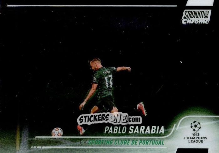 Cromo Pablo Sarabia - Stadium Club Chrome UEFA Champions League 2021-2022
 n. 54 - Topps