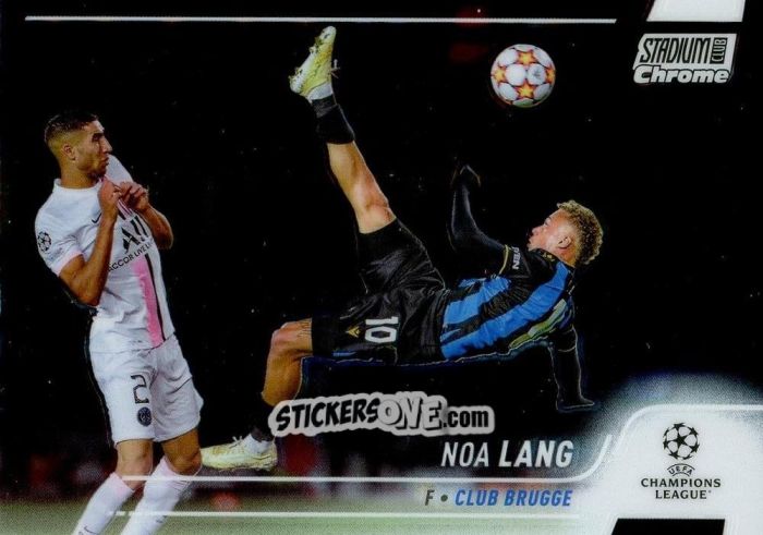 Cromo Noa Lang - Stadium Club Chrome UEFA Champions League 2021-2022
 n. 65 - Topps