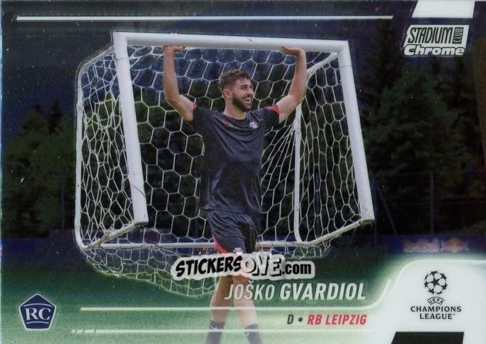 Figurina Joško Gvardiol - Stadium Club Chrome UEFA Champions League 2021-2022
 n. 67 - Topps
