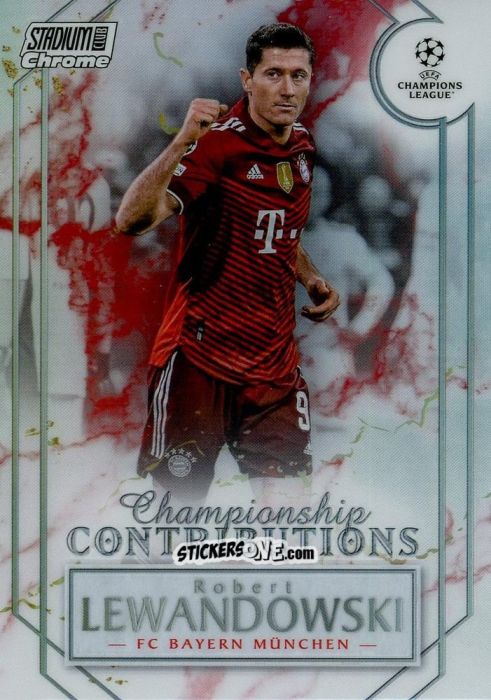Cromo Romelu Lukaku - Stadium Club Chrome UEFA Champions League 2021-2022
 n. CC-RL - Topps