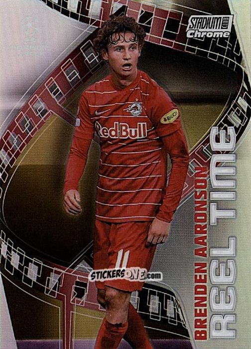 Sticker Brenden Aaronson - Stadium Club Chrome UEFA Champions League 2021-2022
 n. RT-BA - Topps