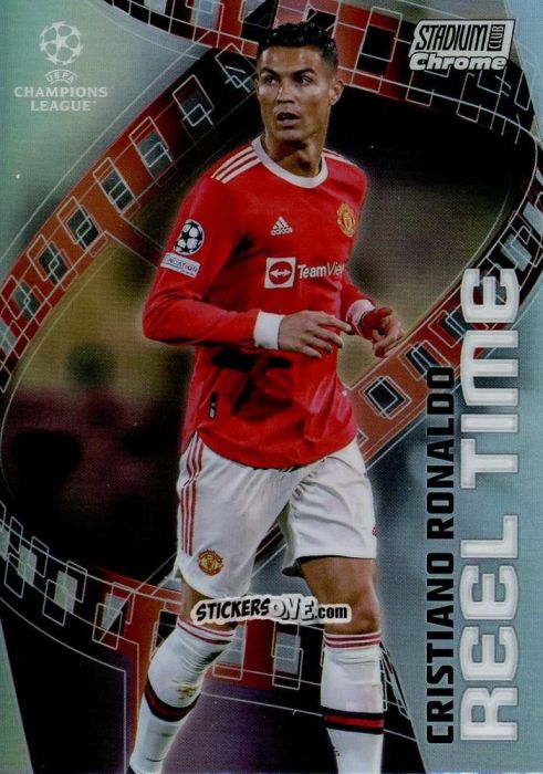 Figurina Cristiano Ronaldo - Stadium Club Chrome UEFA Champions League 2021-2022
 n. RT-CR - Topps