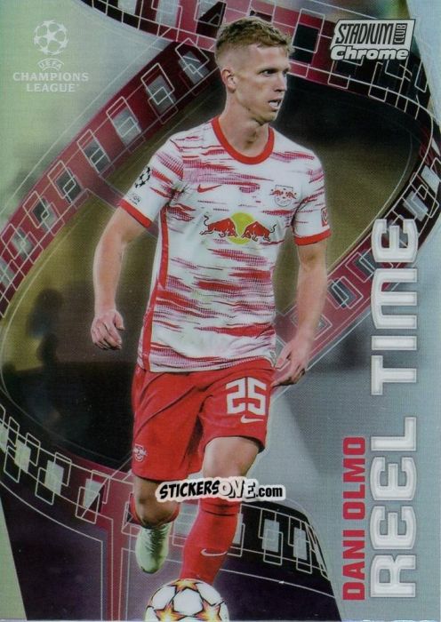 Cromo Dani Olmo - Stadium Club Chrome UEFA Champions League 2021-2022
 n. RT-DO - Topps