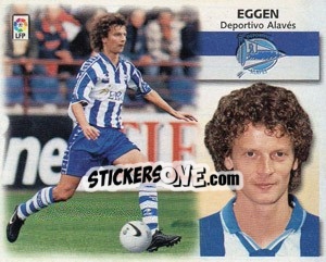 Figurina Eggen - Liga Spagnola 1999-2000 n. 24 - Colecciones ESTE
