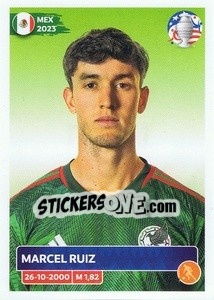 Cromo Marcel Ruiz - CONMEBOL Copa América 2024. US Edition n. MEX11 - Panini