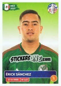 Figurina Érick Sánchez - CONMEBOL Copa América 2024. US Edition n. MEX12 - Panini