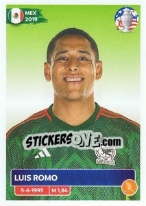 Cromo Luis Romo - CONMEBOL Copa América 2024. US Edition n. MEX14 - Panini