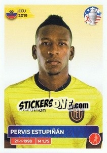 Cromo Pervis Estupiñán - CONMEBOL Copa América 2024. US Edition n. ECU9 - Panini