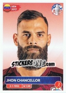 Cromo Jhon Chancellor - CONMEBOL Copa América 2024. US Edition n. VEN10 - Panini