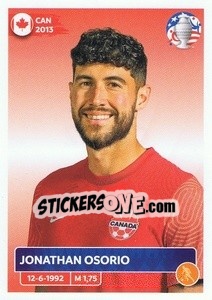 Figurina Jonathan Osorio - CONMEBOL Copa América 2024. US Edition n. CAN12 - Panini