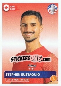 Cromo Stephen Eustáquio - CONMEBOL Copa América 2024. US Edition n. CAN13 - Panini