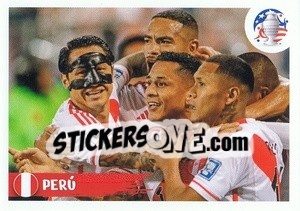 Figurina Team - CONMEBOL Copa América 2024. US Edition n. PER2 - Panini