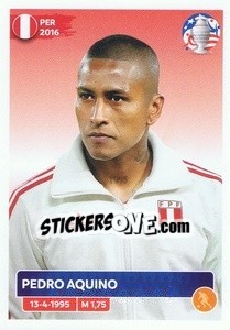 Cromo Pedro Aquino - CONMEBOL Copa América 2024. US Edition n. PER16 - Panini